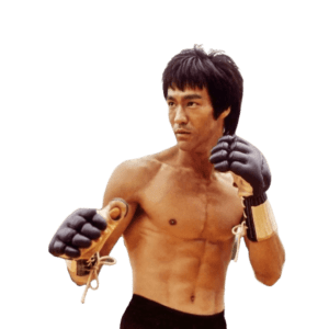 Bruce Lee in Enter the Dragon uses Wing Chun