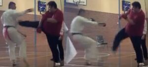 wing chun GM Mauricio push kick