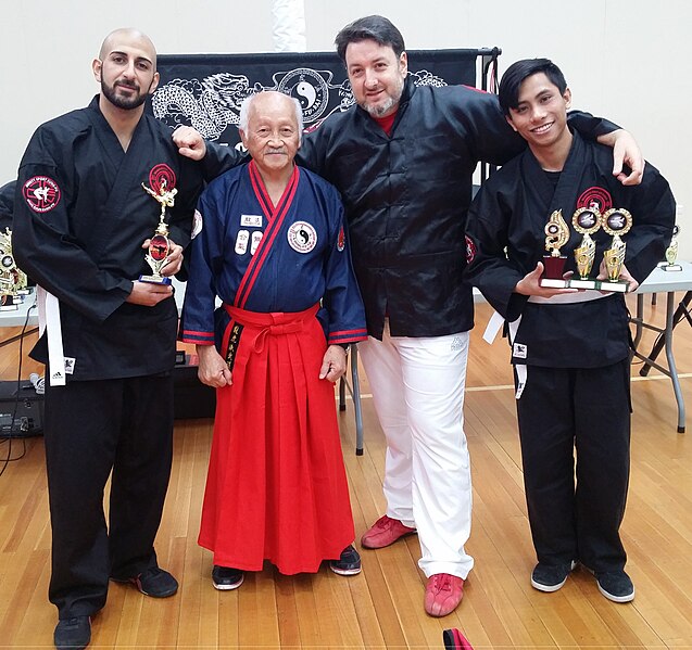 Sifu Maurice at Terry Lim's Martial Arts Tournament
